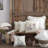 Laura Ashley Harper Green Cotton Throw Pillow