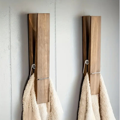 Ensemble de 2 épingles à linge géantes