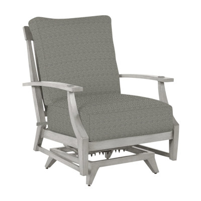 Méridienne Croquet Aluminium Spring - Gris ardoise