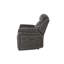 Fauteuil inclinable gris Steban