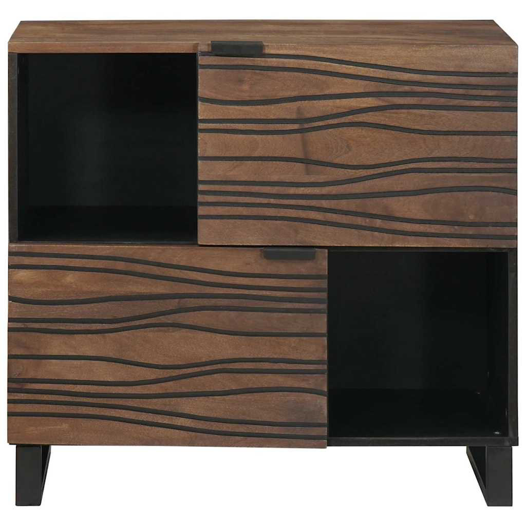 Sideboard 80 X 33 X 75 Cm Solid Mango Wood