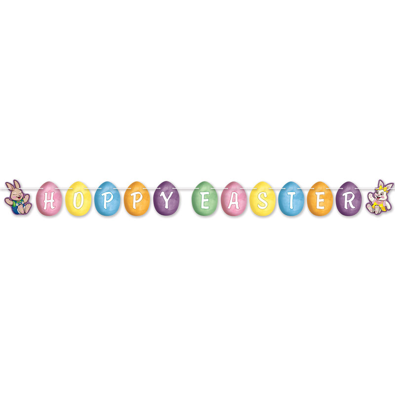 Banderole de Pâques 6 pi x 8 pi, paquet de 12