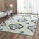 Daina Hand Hooked Performance Geometric Rug