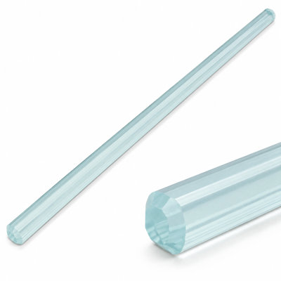 Carrelage bullnose en verre 12 po x 0,6 po Oxygen