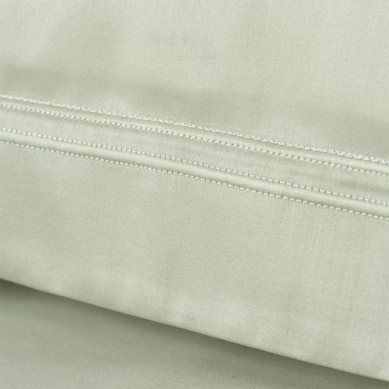 Triomphe Sateen Pillow Sham, Boudoir, Fjord