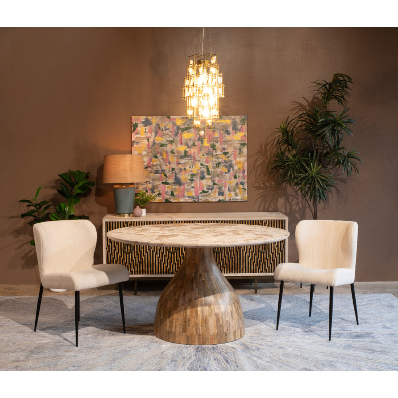 Lustre fantaisie en fer 7 lumières Kulo