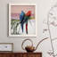 Palm Parrots - Peinture sur toile encadrée-109329974-109330373
