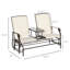 Banc d'extérieur avec table centrale Outsunny-1308132061