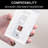 On-Q 1 Gang 2 Port Keystone Wall Plate