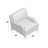 Walters Upholstered Armchair-981865294