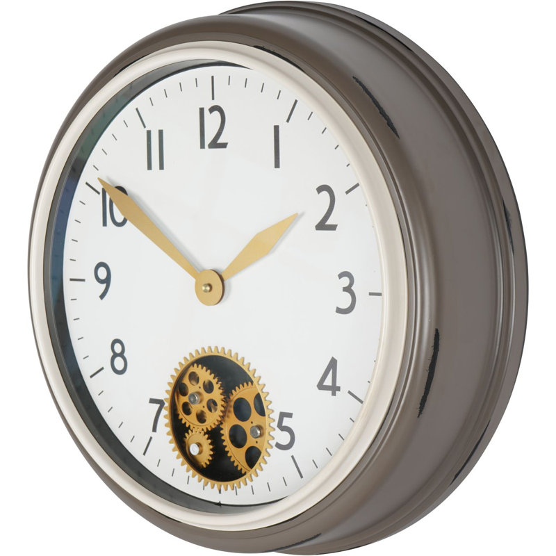 Bovee Iron Wall Clock