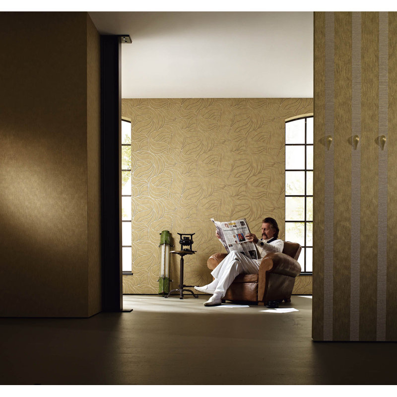 Amity 10.05m x 70cm Textured Satin Finish Wallpaper Roll