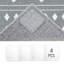 Matthes Non-Slip Geometric Indoor Doormat-2853629
