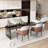 Beige Solid back side Chair(Set of 2)