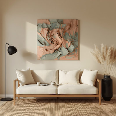 Neo Expressionism 87 Gray Metal Wall Art