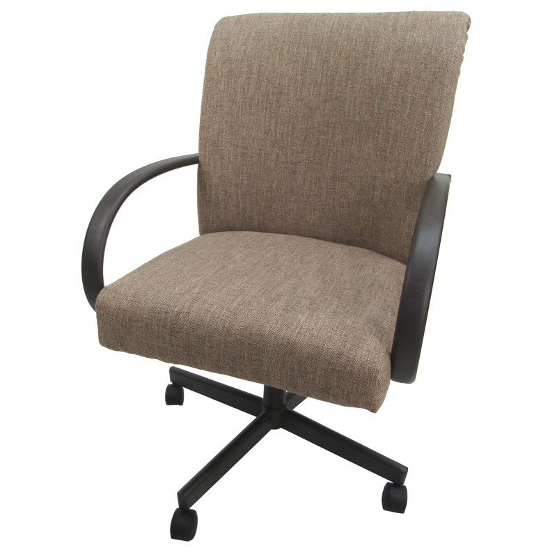 Holyfield Polyester Blend Task Chair, Basin Beige, Brown