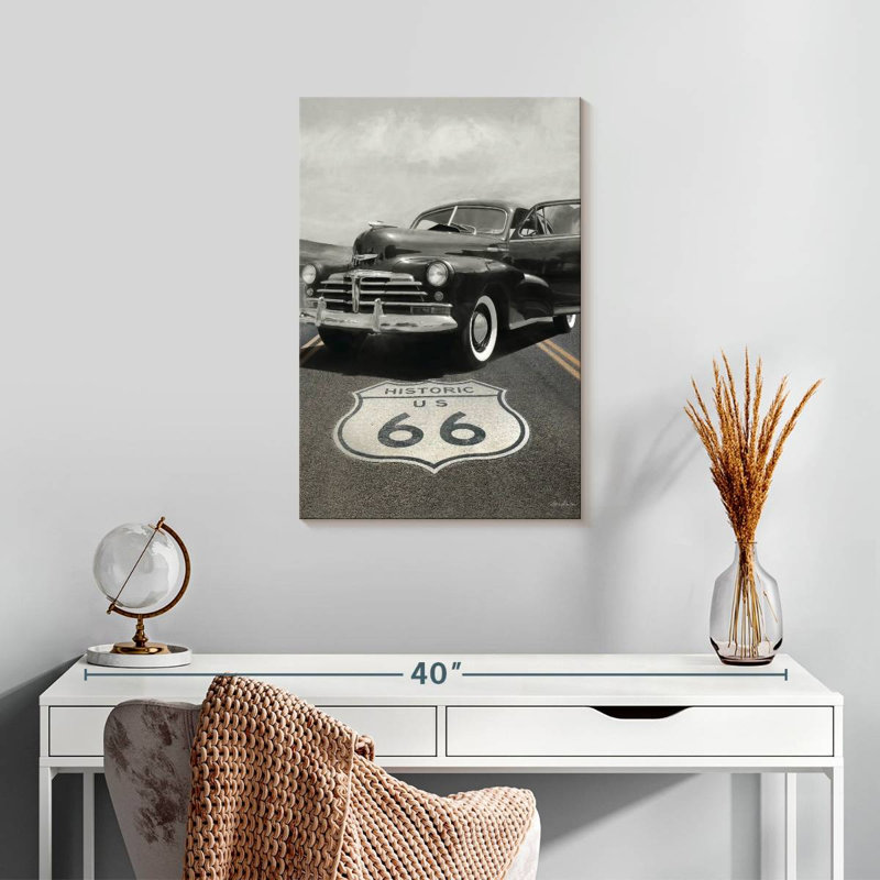 Mehar Historic Route 66, 24" H x 16" W