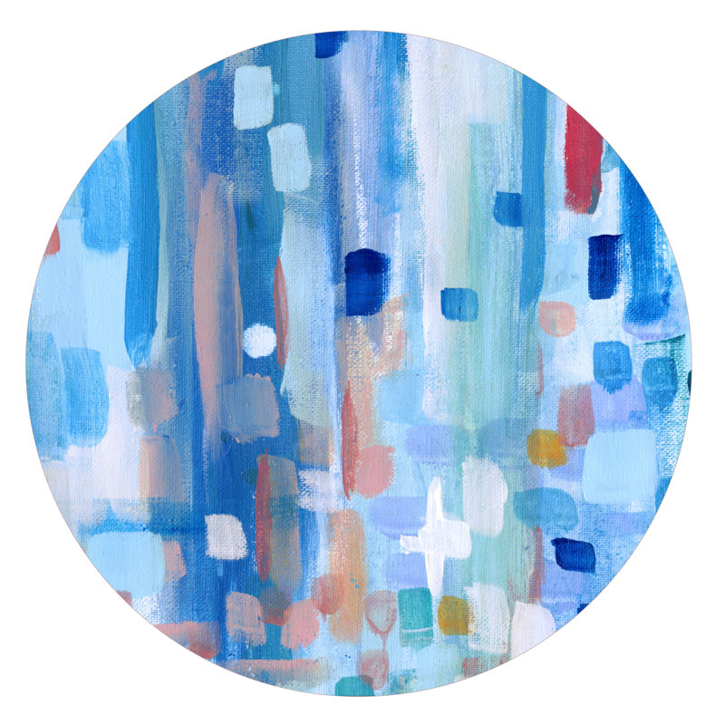 Abstract Non-Wall Damaging Wall Decal