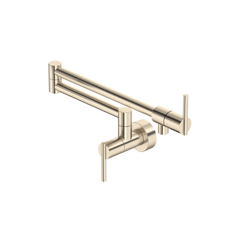 Pirellone Pot Filler, Satin Nickel