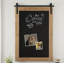 Tableau noir mural en bois