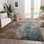 Tapis bleu sarcelle lavable à la machine intérieur / extérieur Xhevrie-179396580