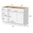 45'' Single Bathroom Vanity Base Only-93719223