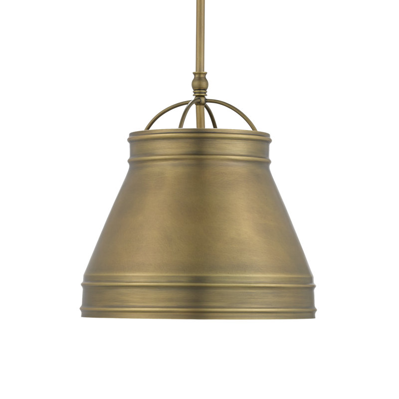 Lumley 1 - Light Pendant, Antique Brass