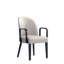 Hillman Modern Vegan Leather and Velvet Upholstered Beech Wood Dining Chair Set in Light Grey