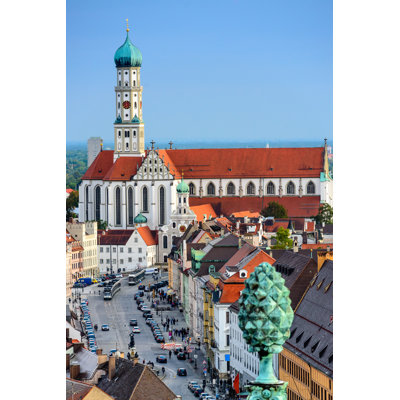 Augsburg Germany - Wrapped Canvas Print