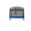 Trampoline carré d'extérieur carré 4 * 6Ft pour enfants adultes long trampoline rectangulaire