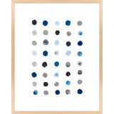 Blue Dot 2 Painting by Andrea Stokes