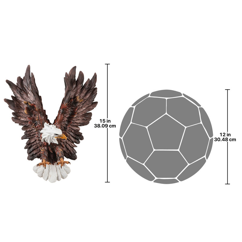 Liberty's Flight Eagle Wall Sculpture
