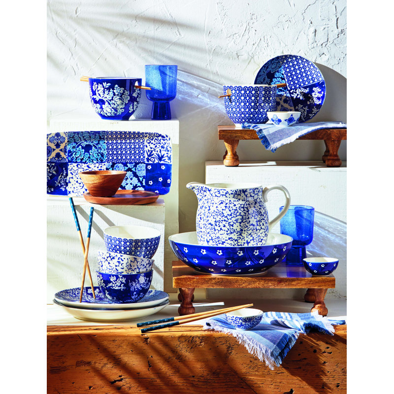 Lisbon Dot Noodle Bowl S/2