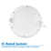 Rels 8" Ultra Slim Selectable CCT IC LED Canless Recessed Lighting Kit