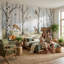 Papier peint forêt fantaisiste-717148291-717148316