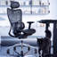 Chaise de bureau ergonomique en filet