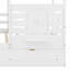 Lit simple avec 2 tiroirs de rangement et garde-corps-439295928