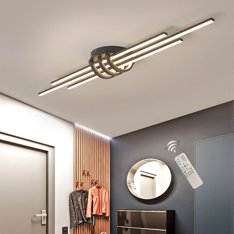 Lediana 3-Light LED Flush Mount, 13cm H x 84cm W x 22cm D