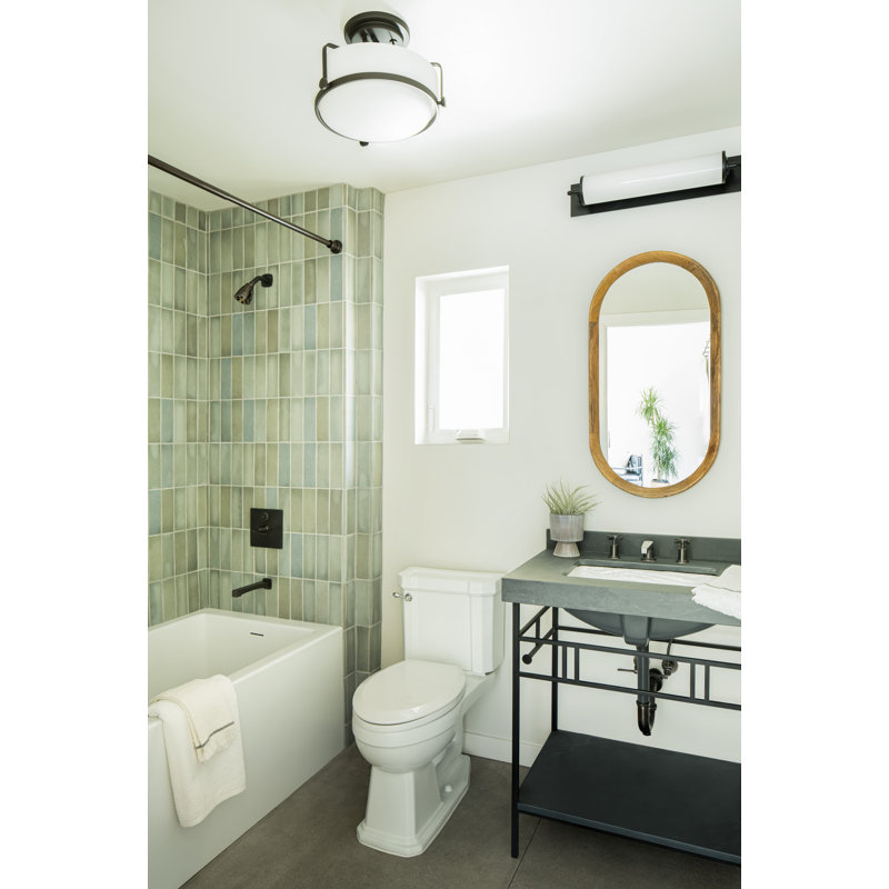 Sydney 60'' L Whirlpool Bathtub, White, Right, Satin Chrome