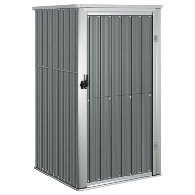 2.88 ft W x 2.91 ft D Galvanized Steel Lean-To Tool Shed