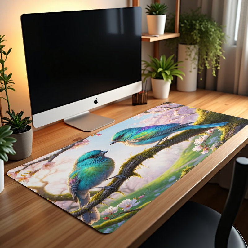 Polyester Desk Pad, 23.6x13.8