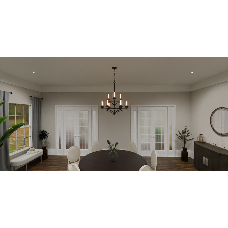 Lustre 9 lumières Ashlie