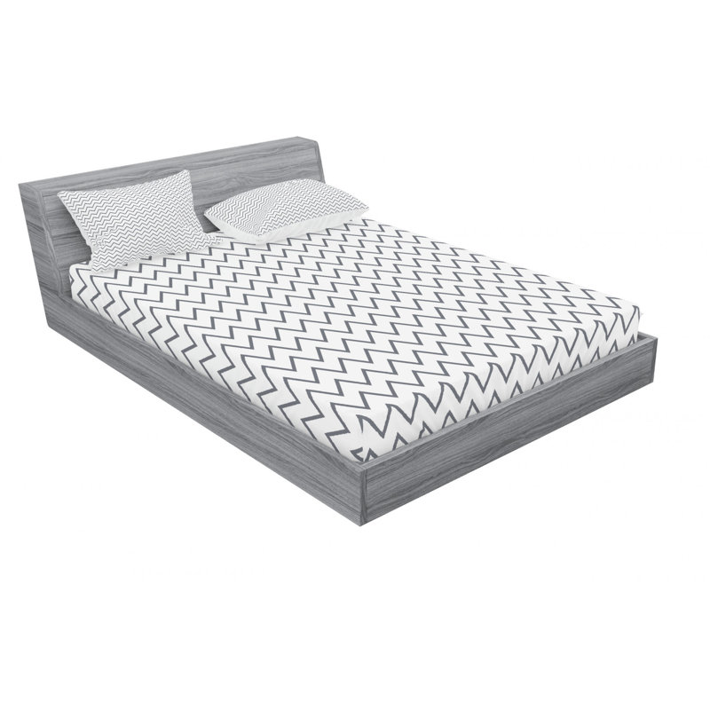 Ensemble de draps Angled Stripes, Ensemble de drap pour grand lit avec drap-housse