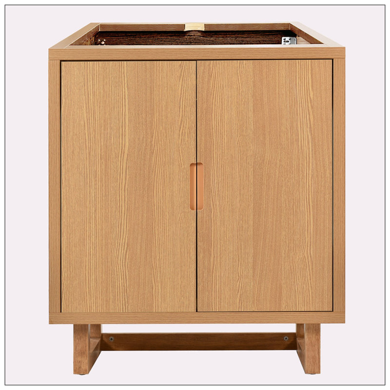 29.50'' Single Bathroom Vanity Base Only, Wood