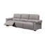 Canapé inclinable électrique en cuir fleur Ethan-517134508