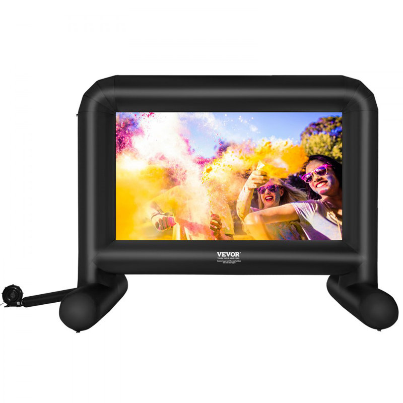 Inflatable Movie Screen, 16 FT（192inch） Inflatable Projector Screen