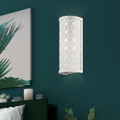 Eraman Steel Flush Mounted Sconce