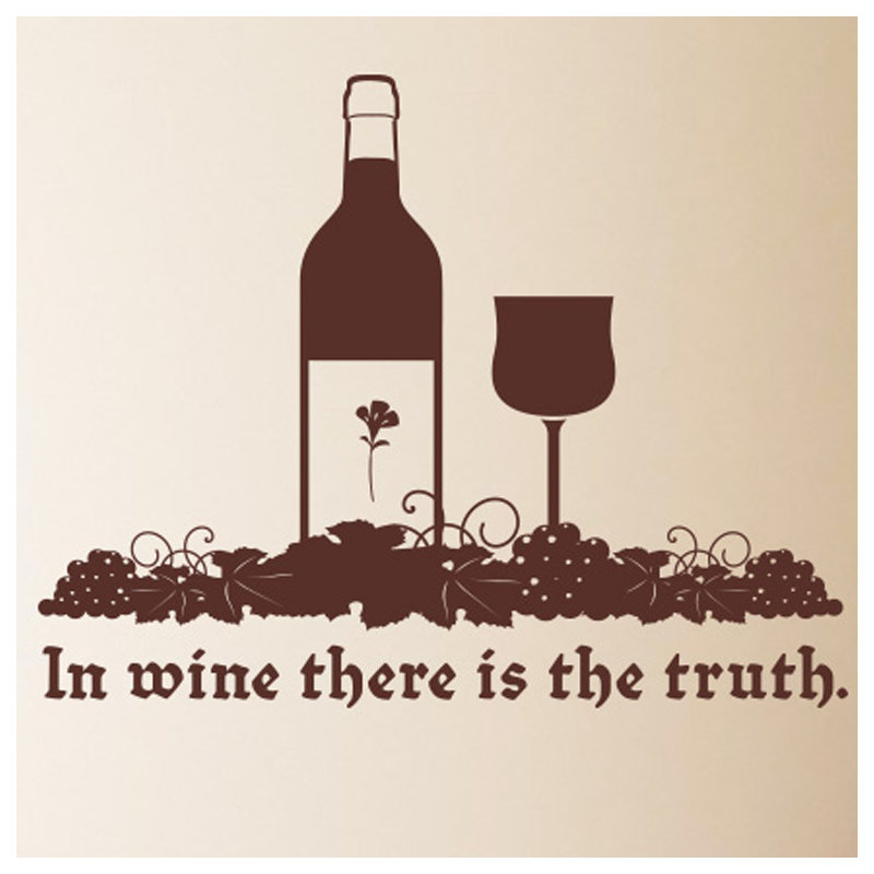 Food & Beverage Wall Decal, Medium, Brown