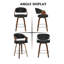 Tabouret de bar 26 po Mid-Century-340060399