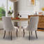 Upholstered Channel Tufting Dining Chairs (Set Of 2)-484538498